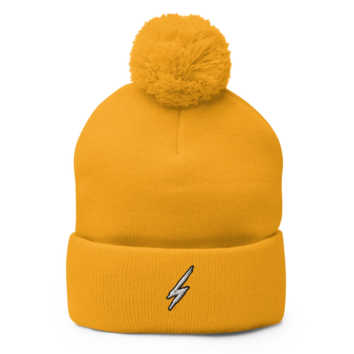 STATIC Pom-Pom Knit Beanie