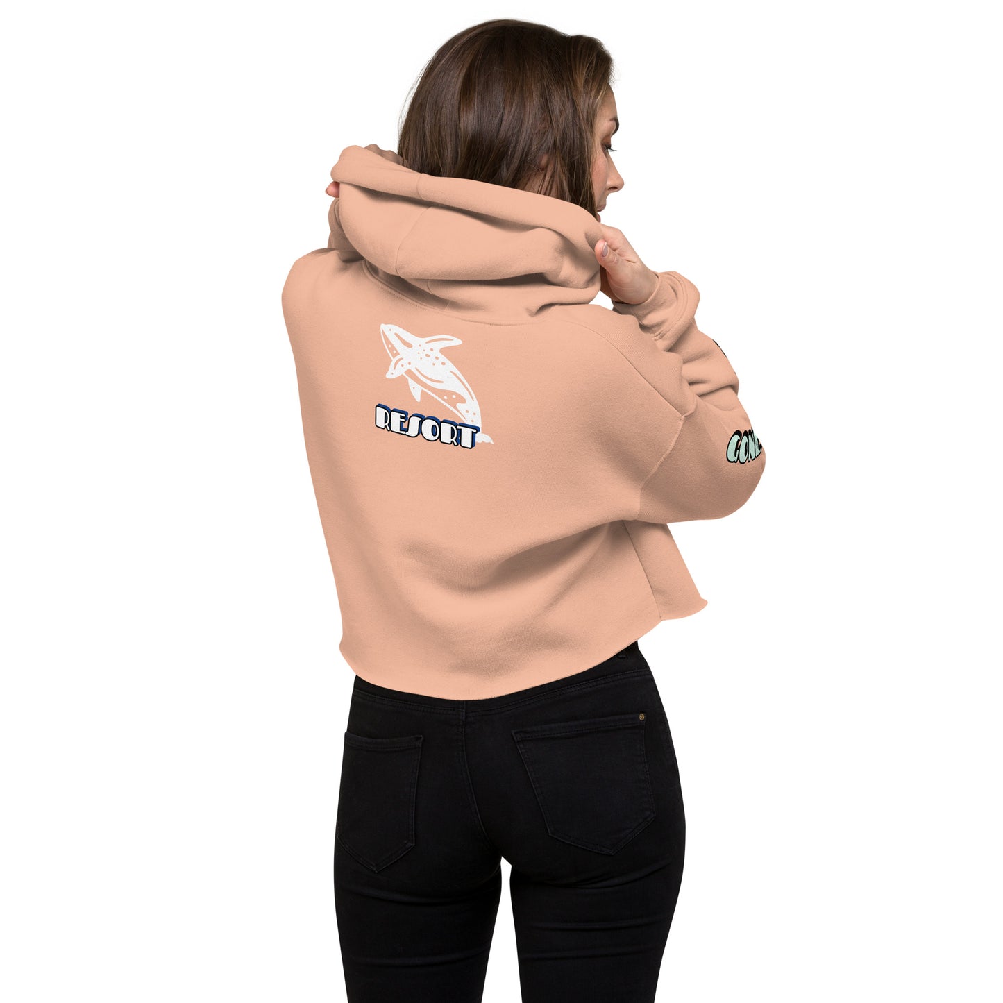 RESORT Women's Crop Hoodie