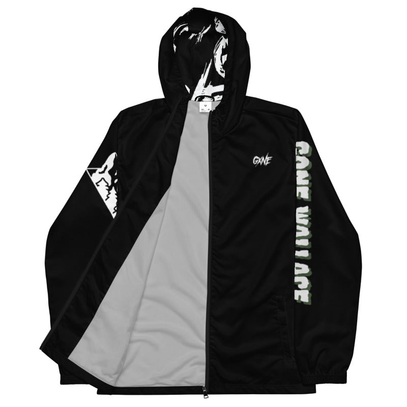 GXNE Black Windbreaker