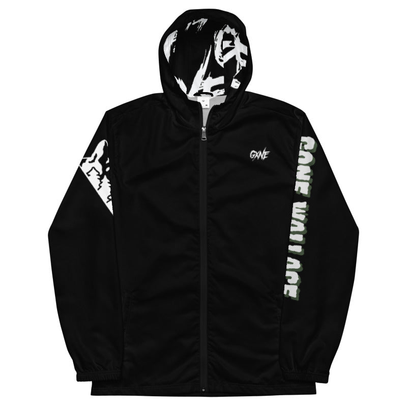 GXNE Black Windbreaker