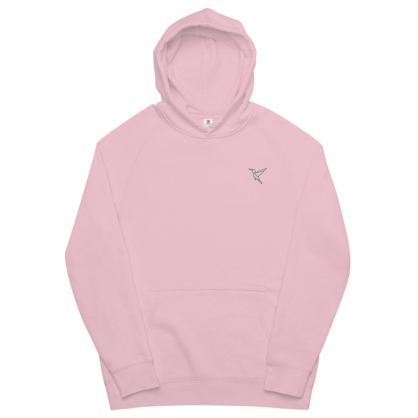 Origami Kangaroo Pocket Womens Hoodie