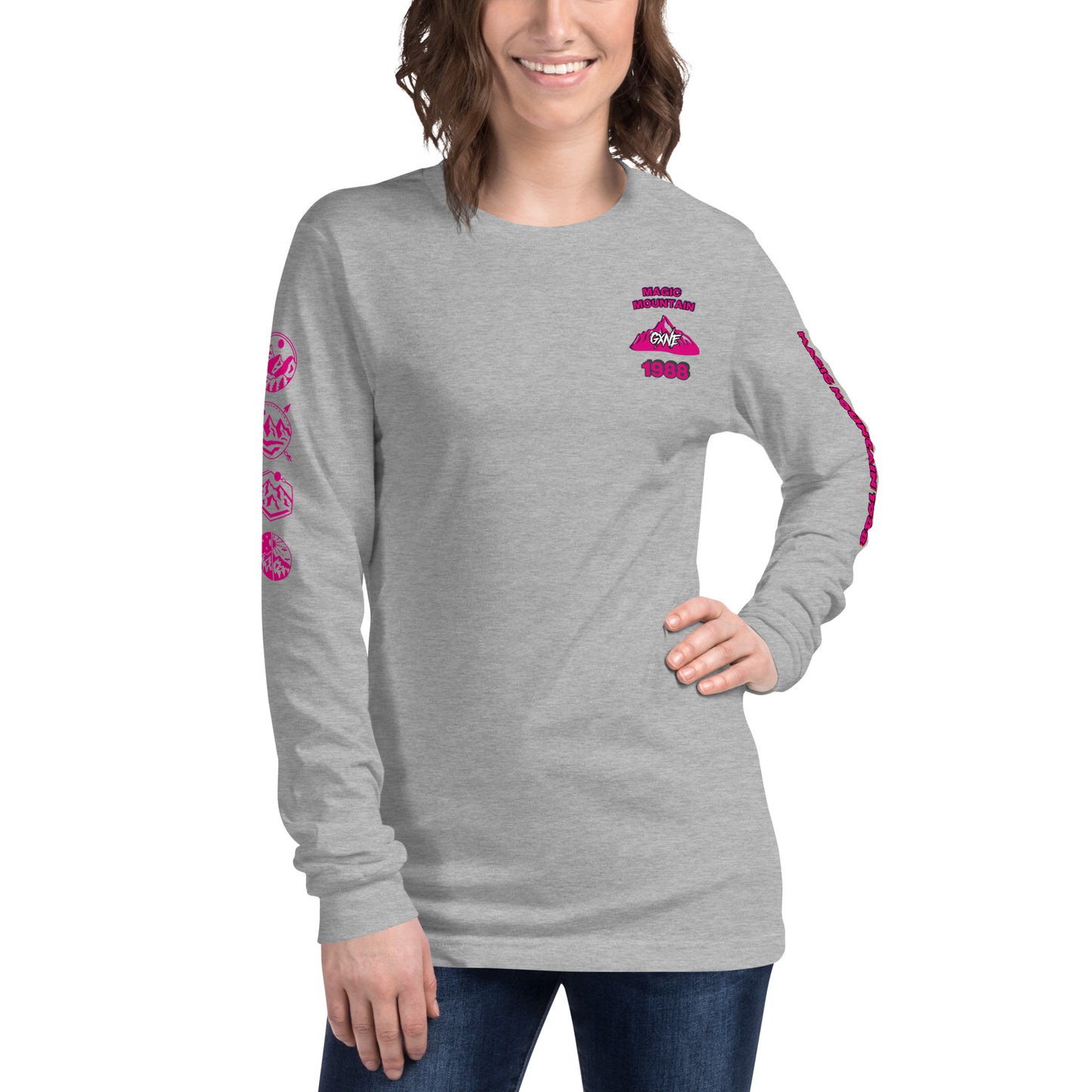 MAGIC MOUNTAIN 1988 Longsleeve Gift Shop Shirt
