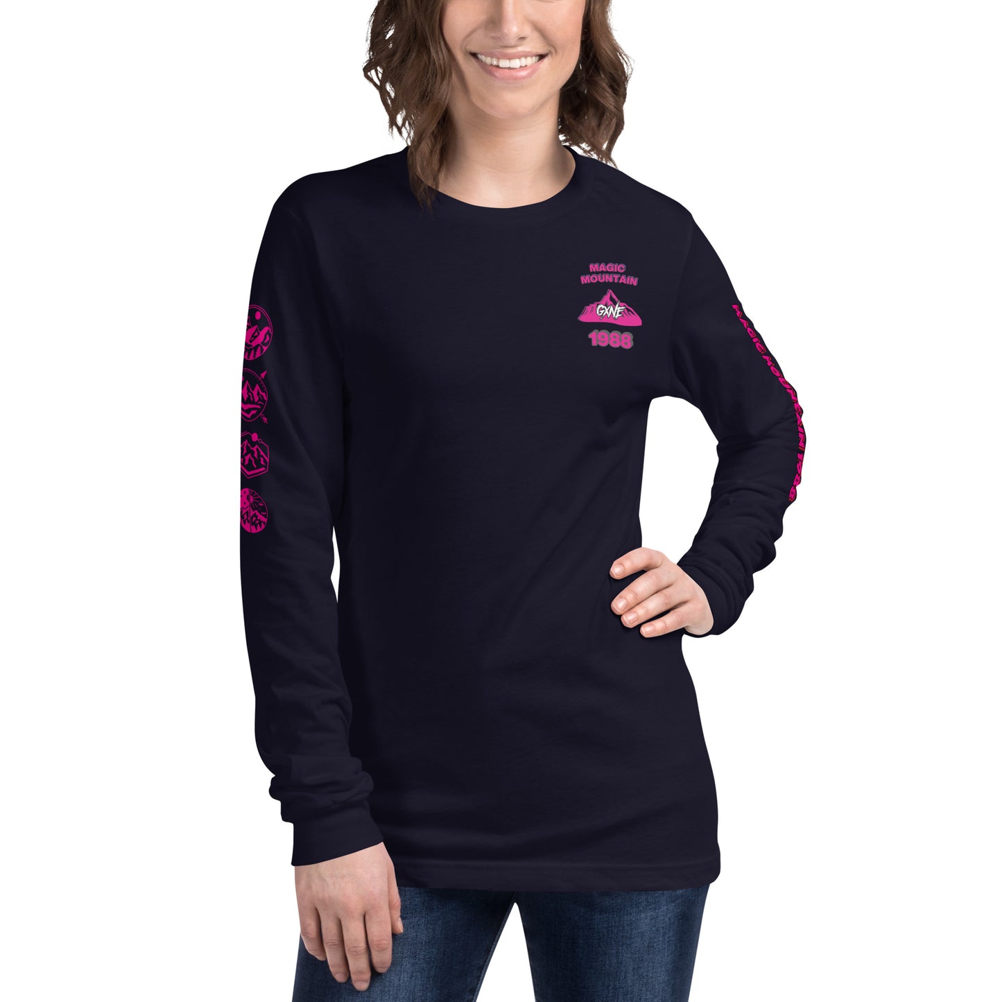 MAGIC MOUNTAIN 1988 Longsleeve Gift Shop Shirt