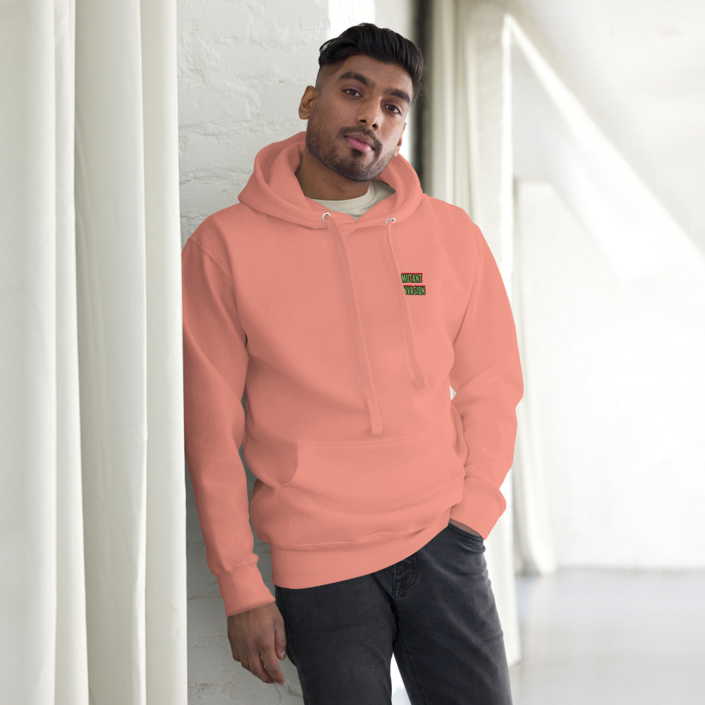 MUTANT INVASION Mauve Hoodie