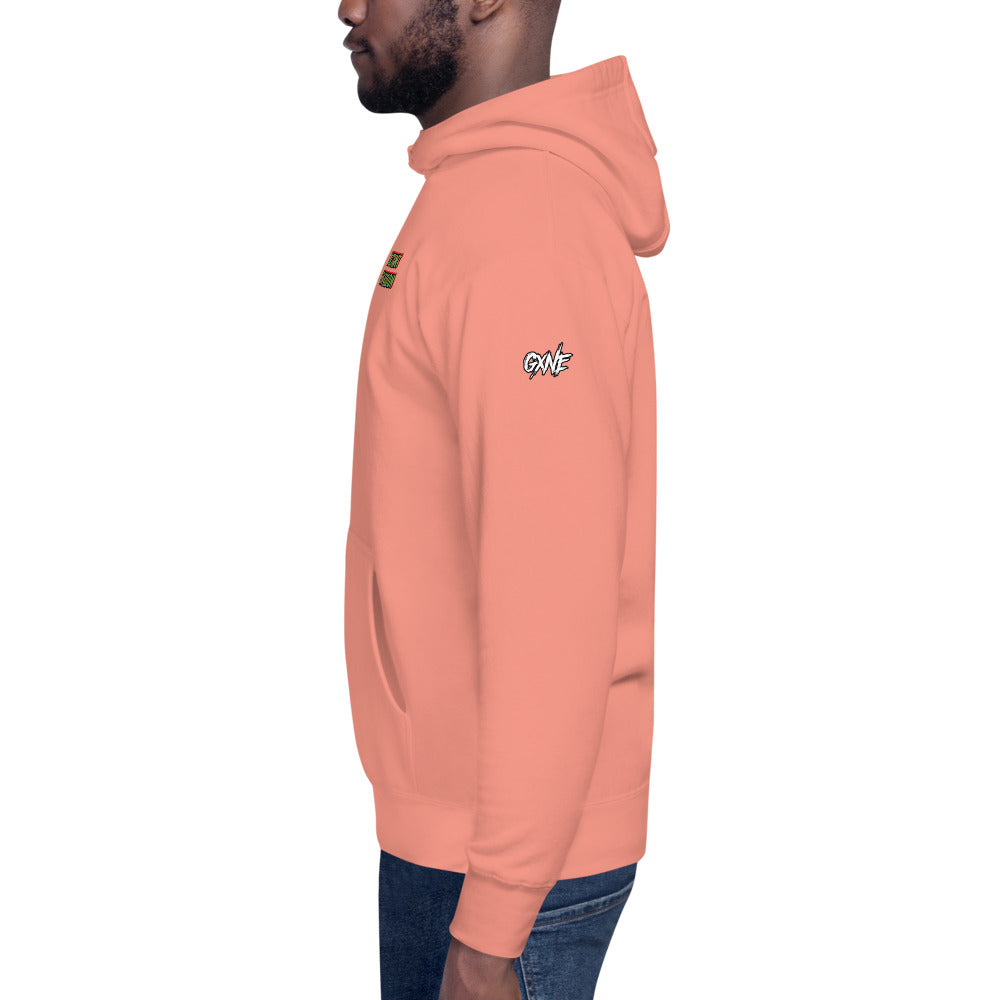 MUTANT INVASION Mauve Hoodie