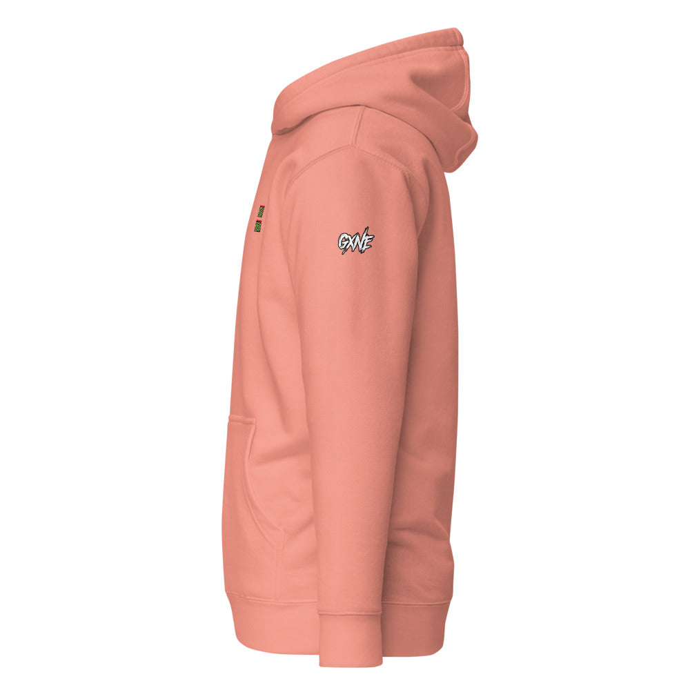 MUTANT INVASION Mauve Hoodie