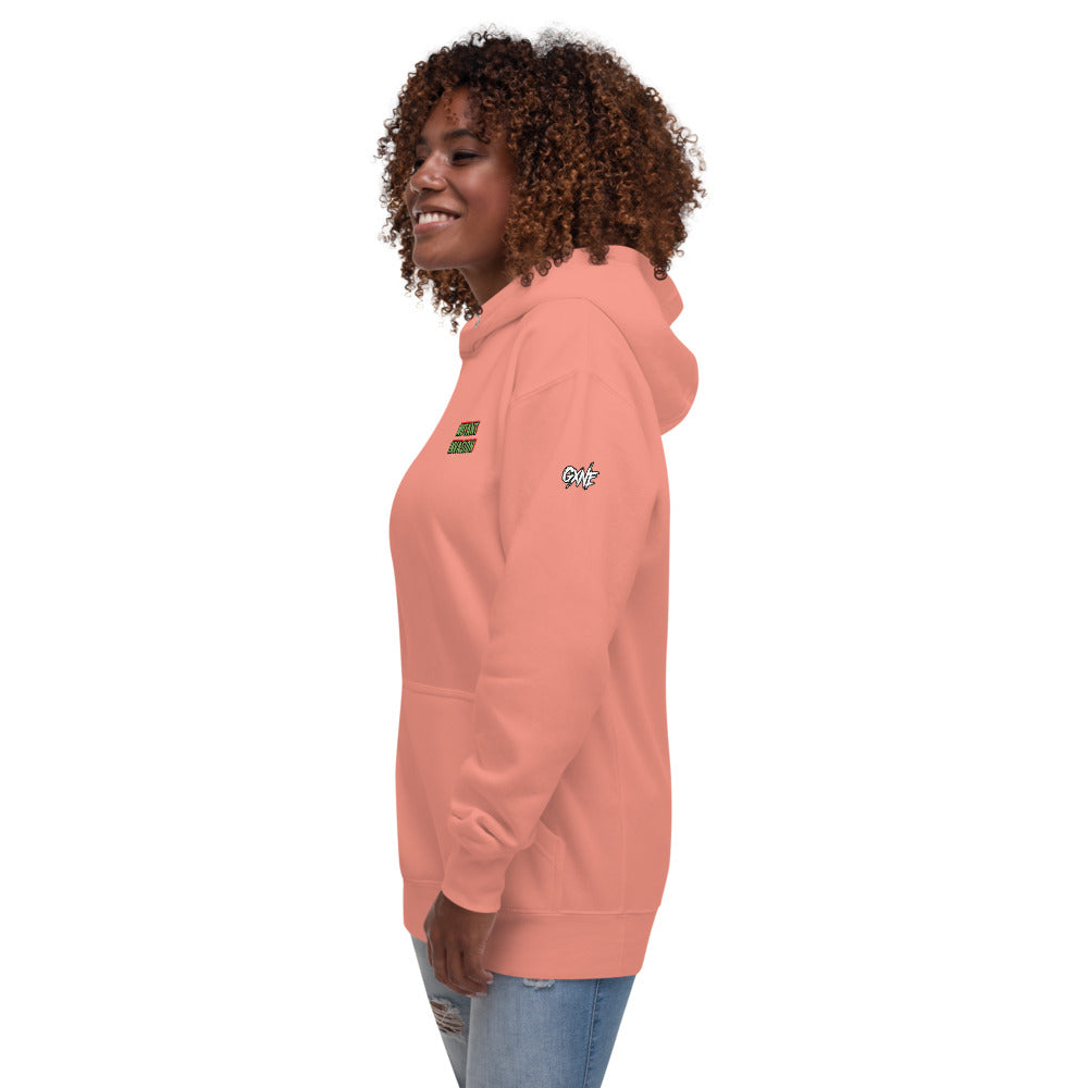 MUTANT INVASION Mauve Hoodie