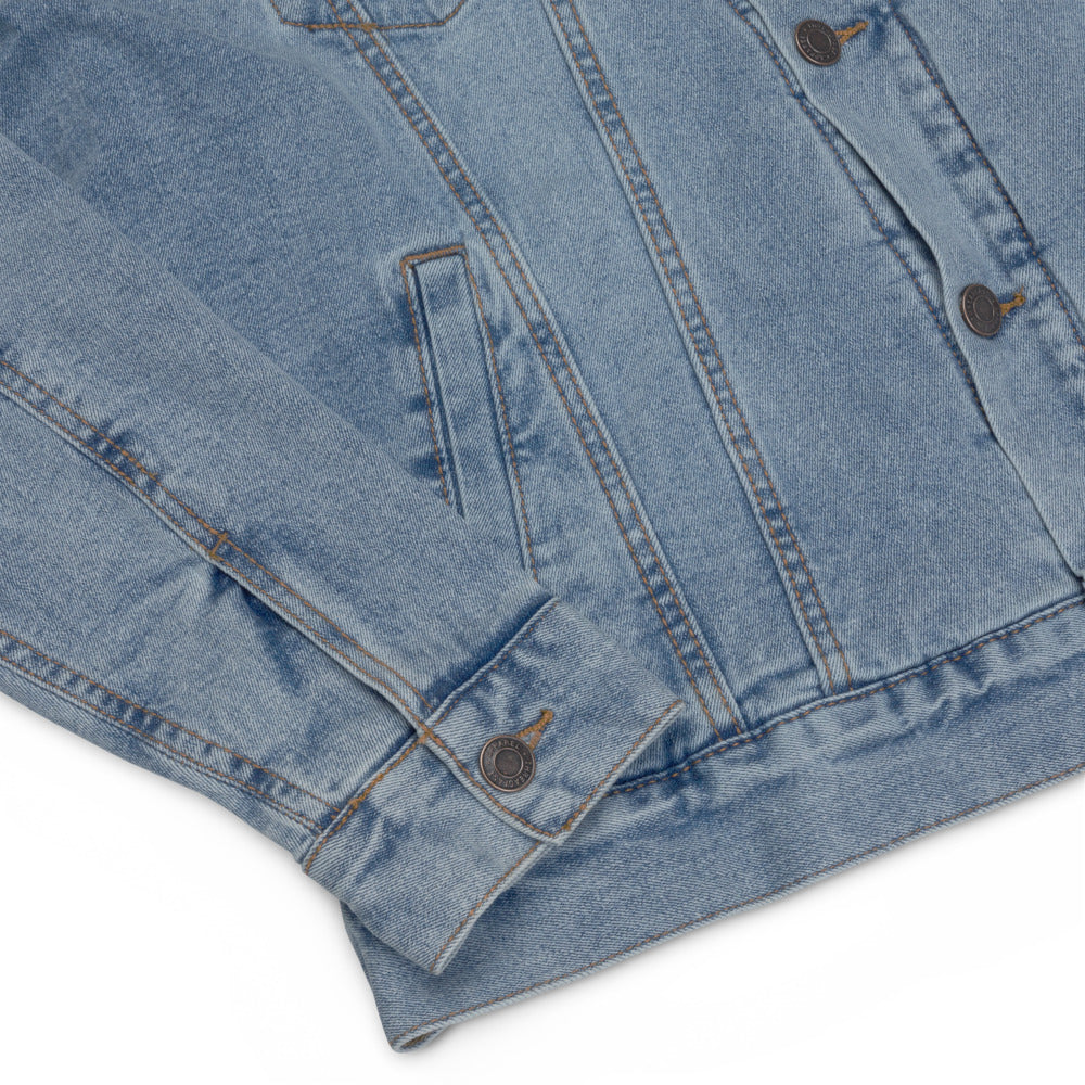 GXNE Unisex Denim Sherpa Jacket