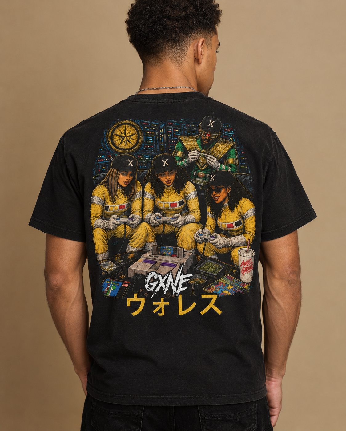 ANGEL GROVE NIGHTS 2 'Gamer' T-Shirt