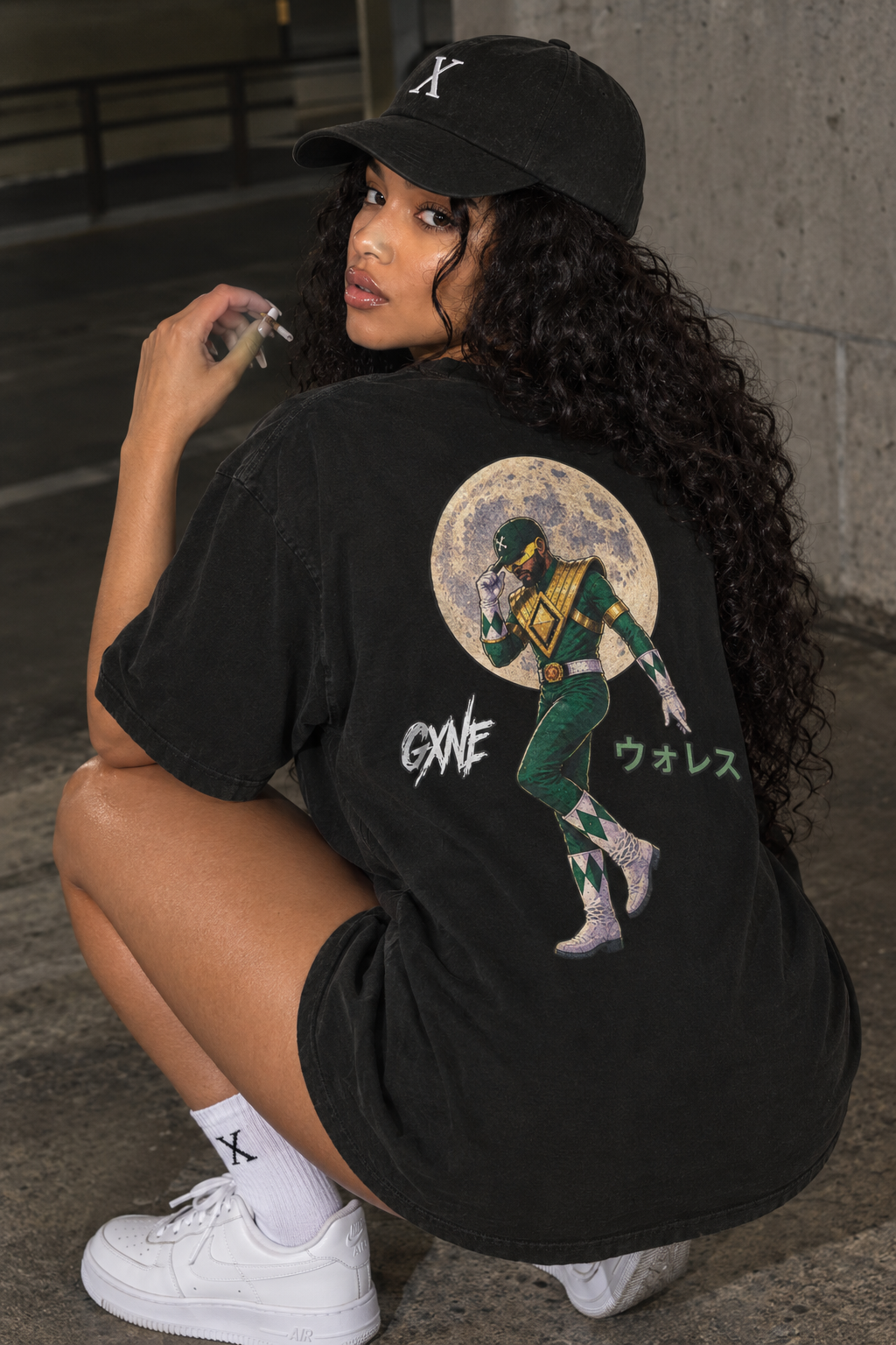 GO GREEN RANGER Oversized T-Shirt