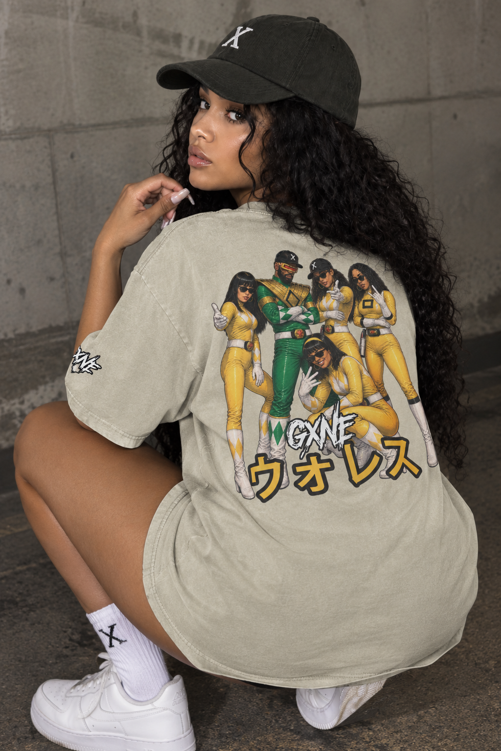 ANGEL GROVE NIGHTS 2 'Yellow Team' T-Shirt