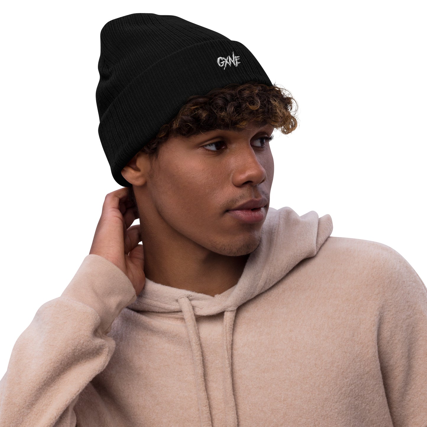 GXNE Ribbed Knit Beanie