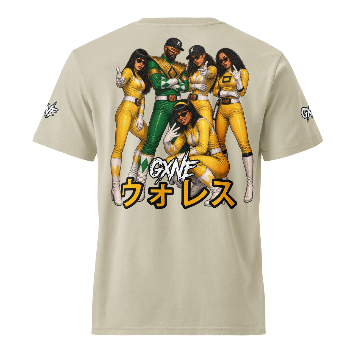 ANGEL GROVE NIGHTS 2 'Yellow Team' T-Shirt