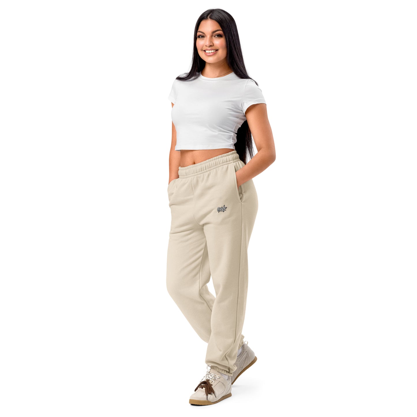 GXNE Beige Sweatpants