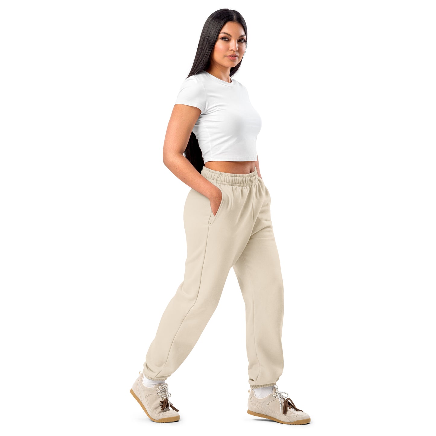 GXNE Beige Sweatpants
