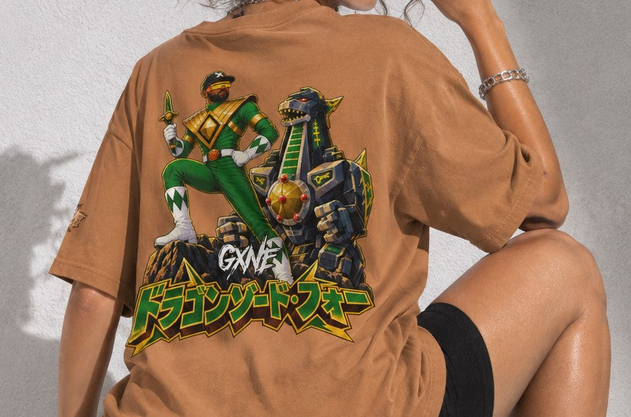 DR4GONZORD Oversized T-Shirt